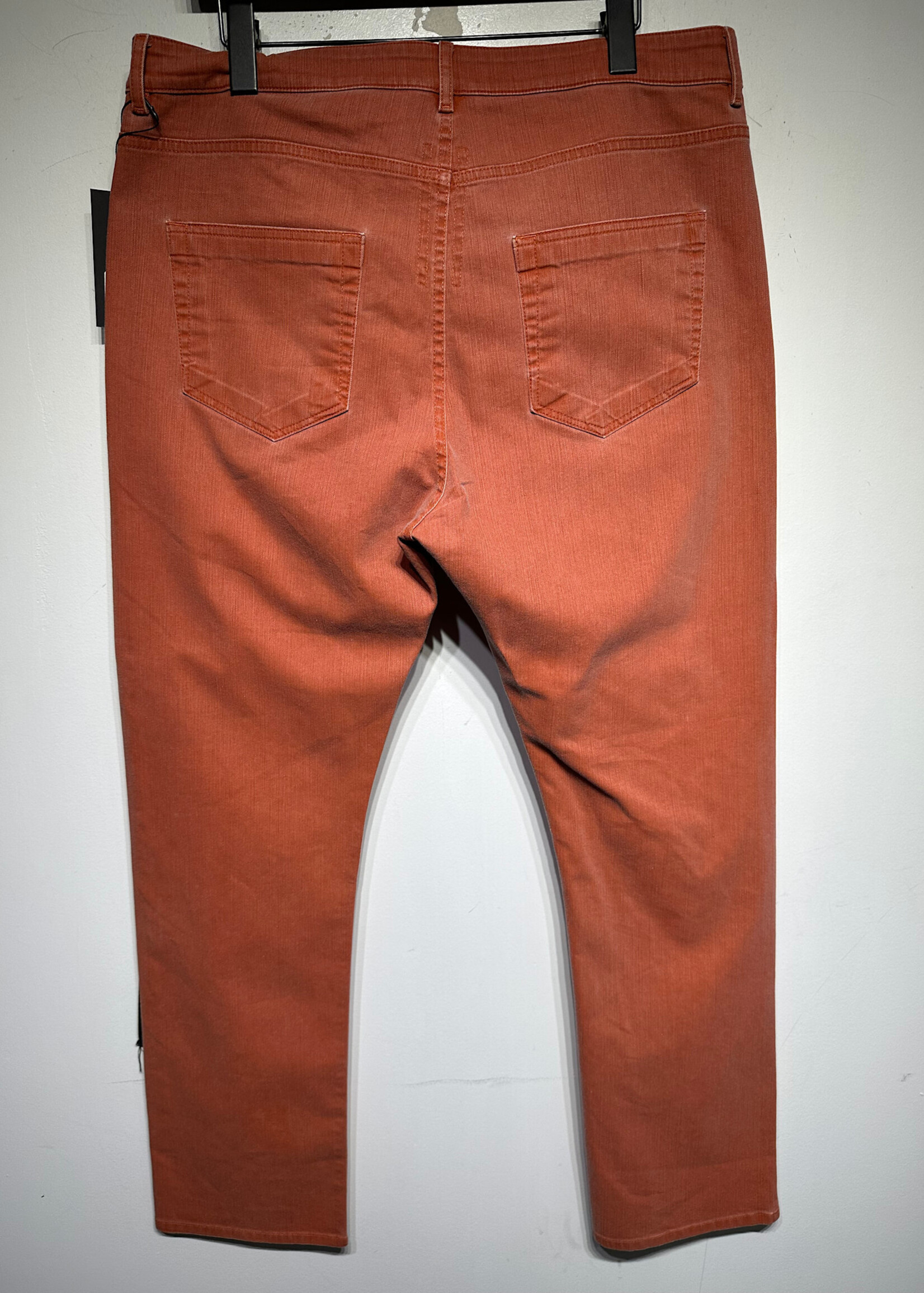 Rick Owens Orange Detroit Cut Jeans Masc 36