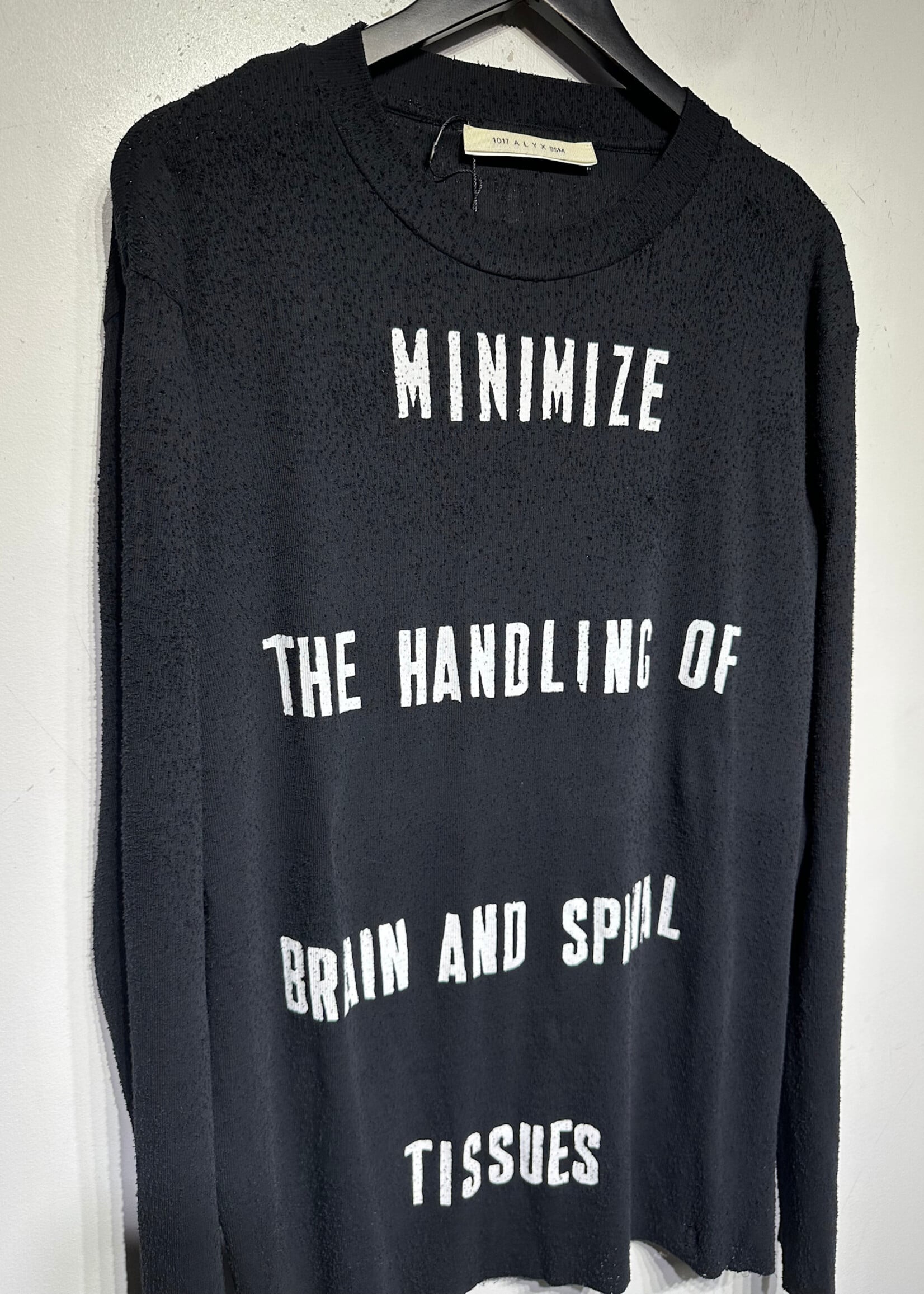 Alyx 'Minimize the Handling' Black LS XL