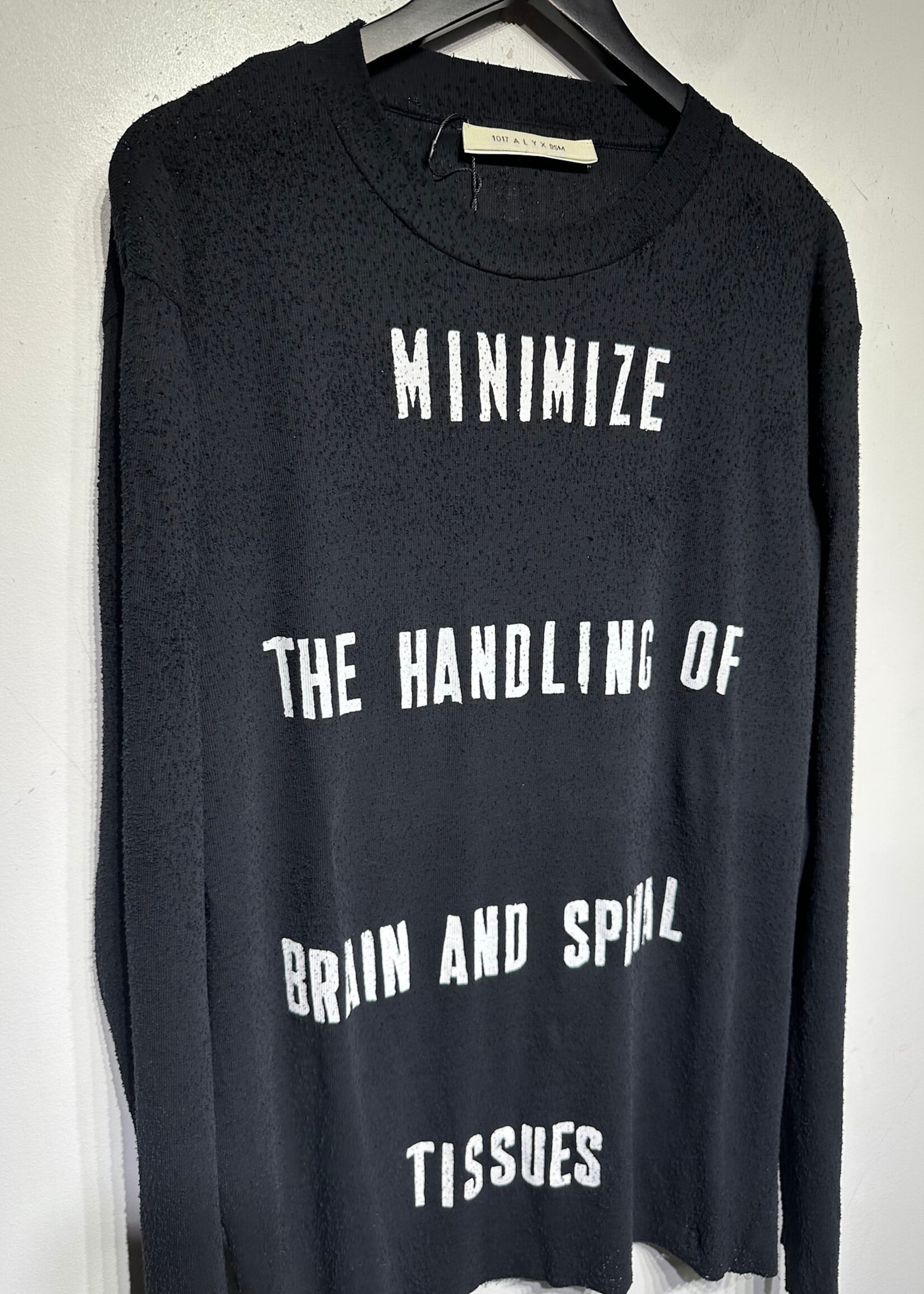 Alyx 'Minimize the Handling' Black LS XL