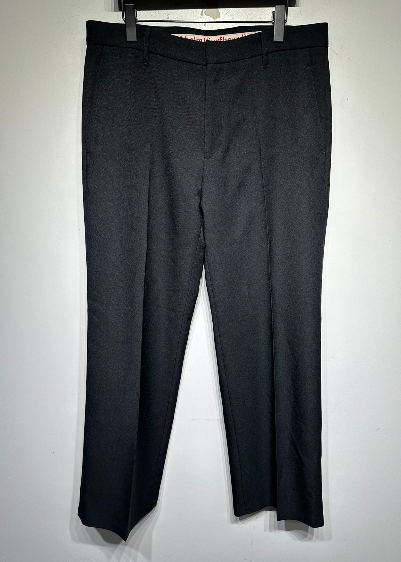 Stockholm Surfboard Club Black Single Pleat Trousers Masc 36