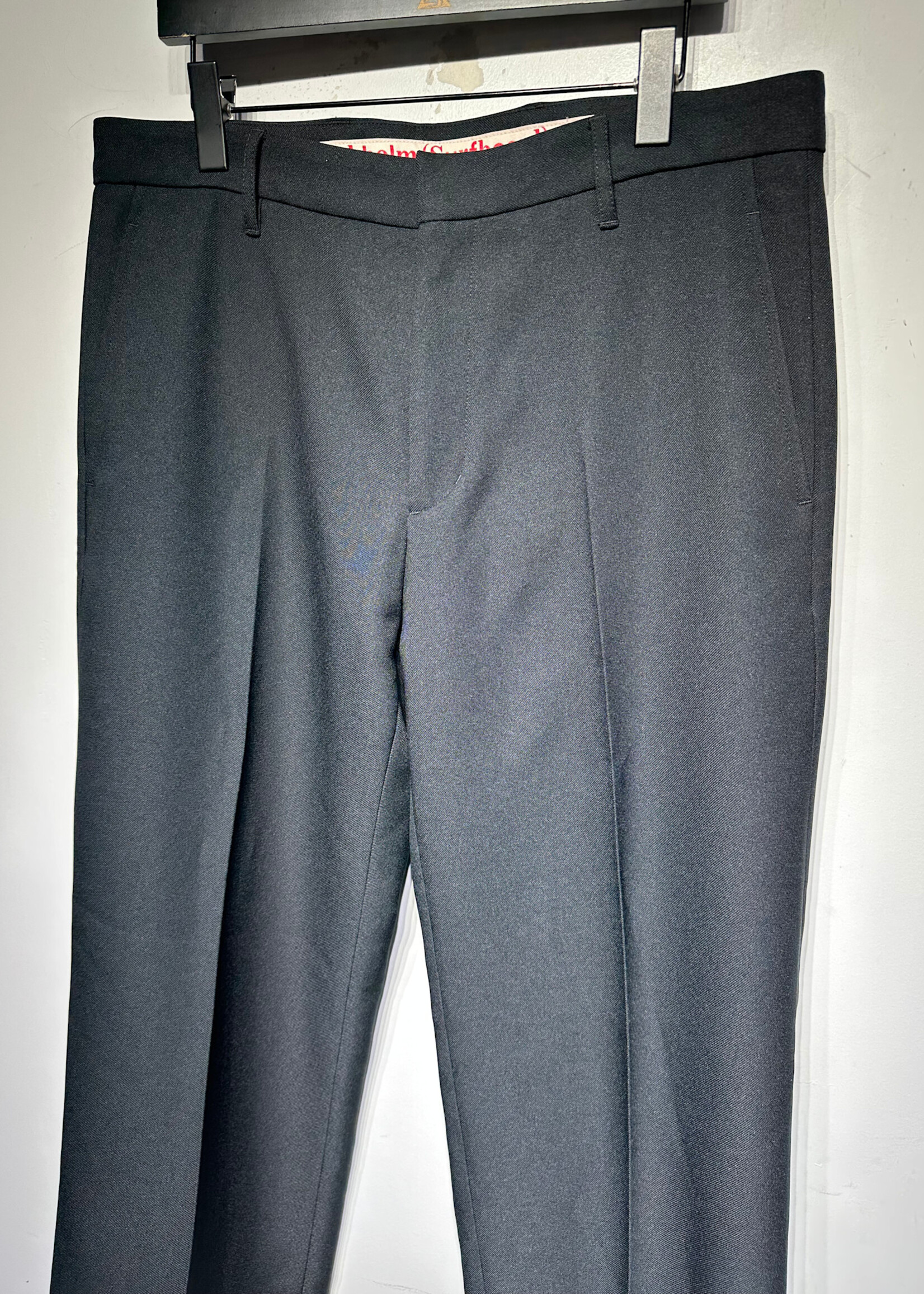 Stockholm Surfboard Club Black Single Pleat Trousers Masc 36