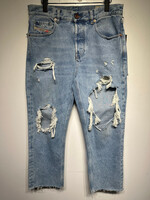 NWT Diesel Aryel Light Wash Wide Leg Jeans Fem 29