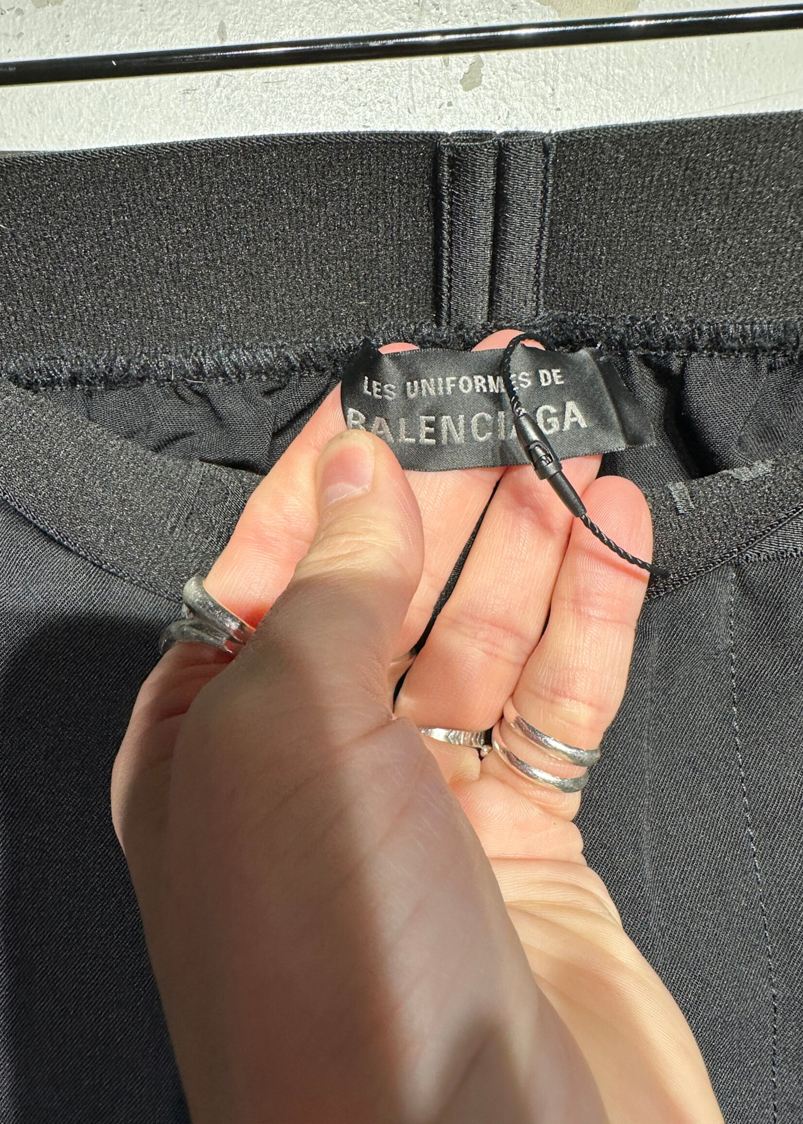 Balenciaga Black Uniform Pants Masc 36