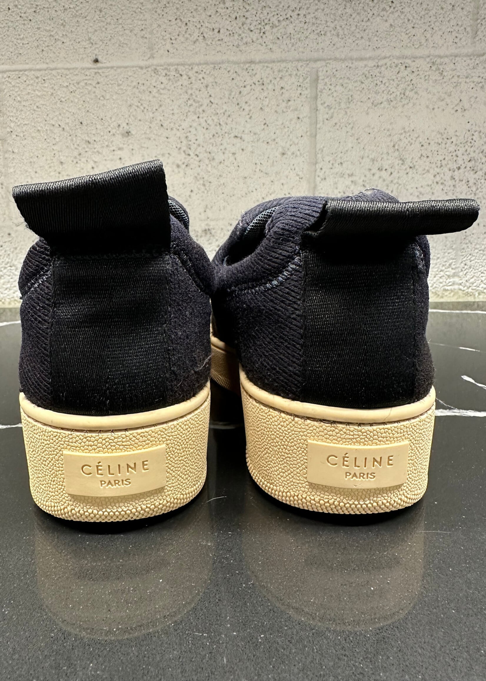 Celine Phoebe Philo Slip On Sneakers Fem 7.5