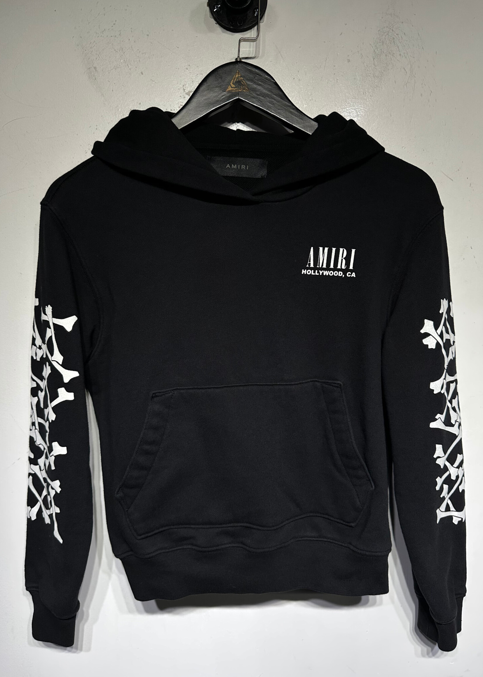 Amiri Black Bones Hoodie 10Y