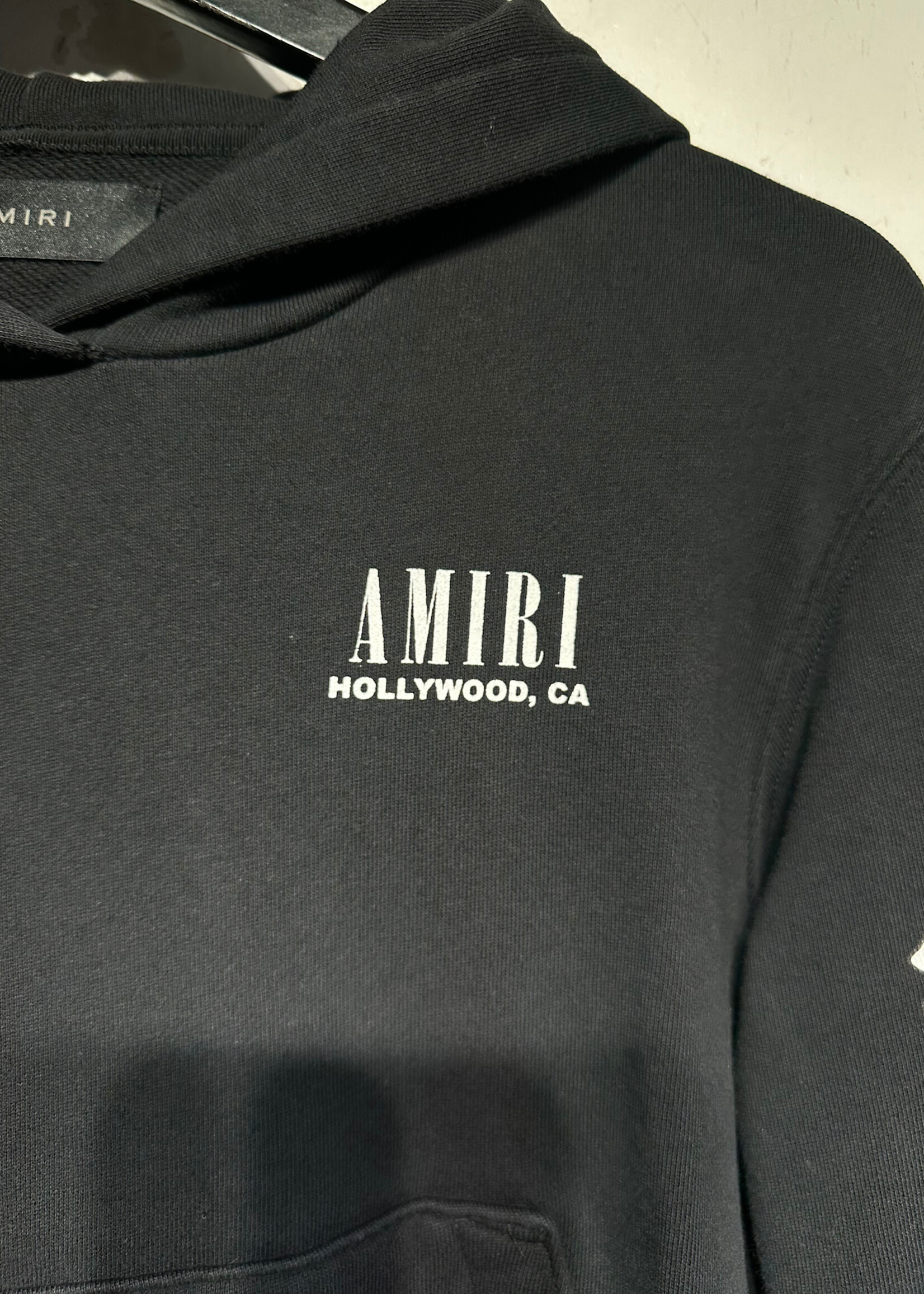 Amiri Black Bones Hoodie 10Y