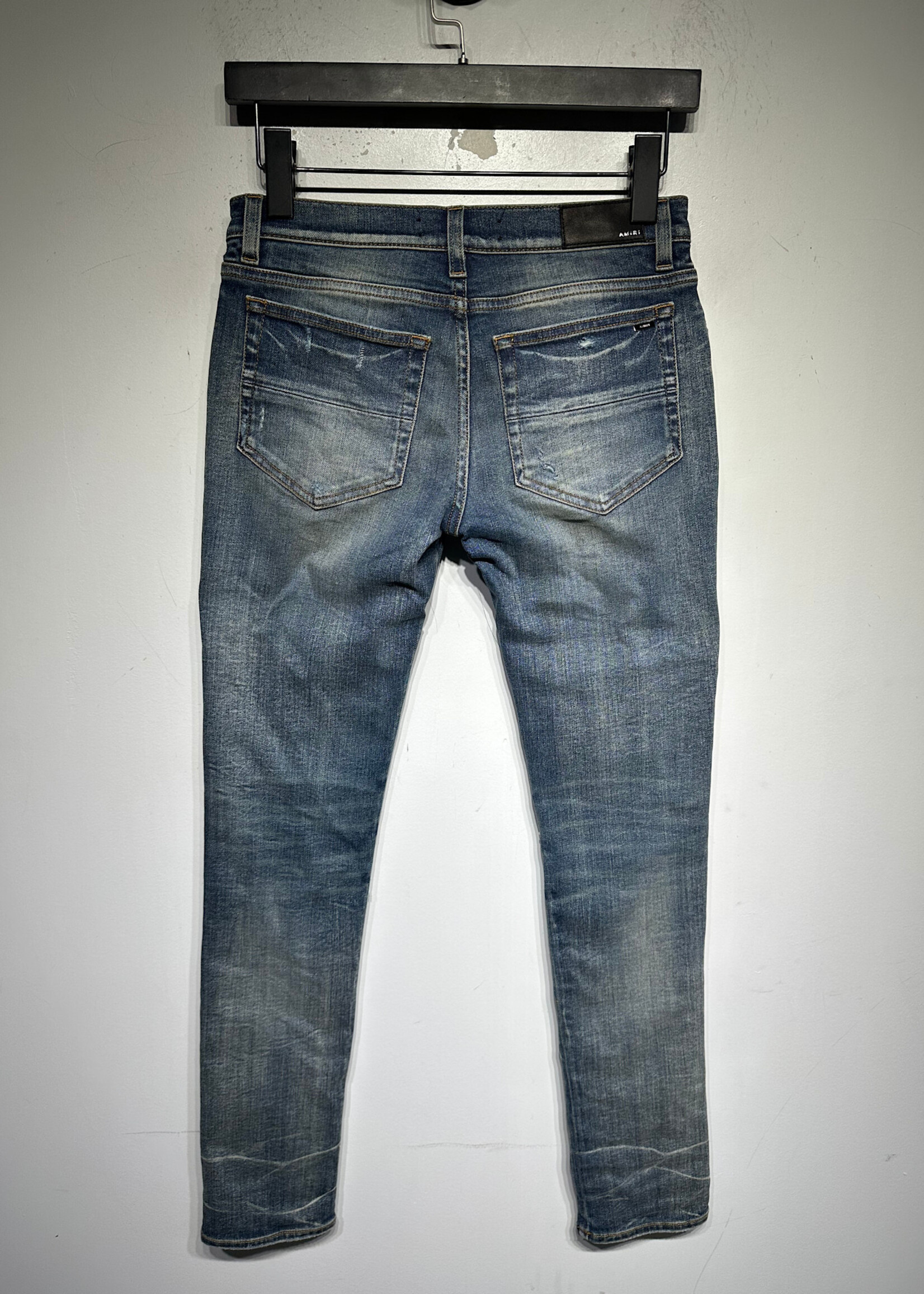 Amiri Distressed Skinny Jeans 12Y As Is (24")