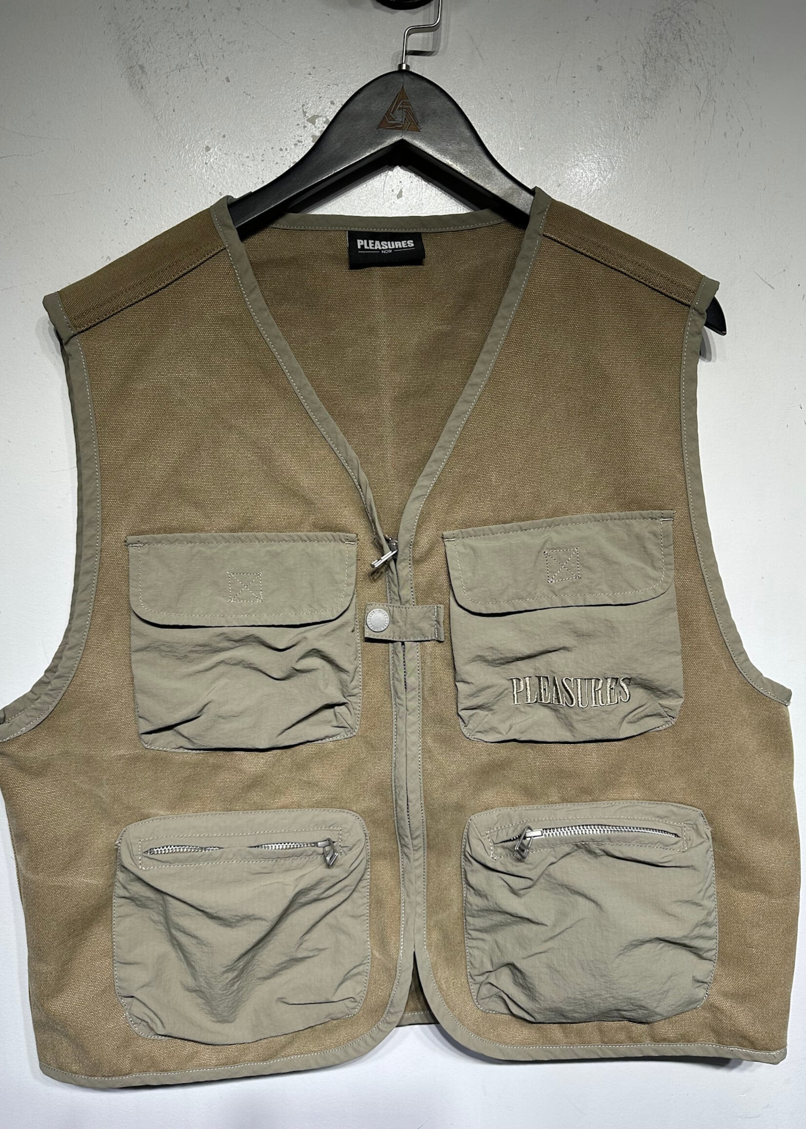 Pleasures Duck Canvas Vest Masc L