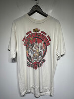 1997 Chicago Bulls White NBA Finals Tee Masc L AS IS