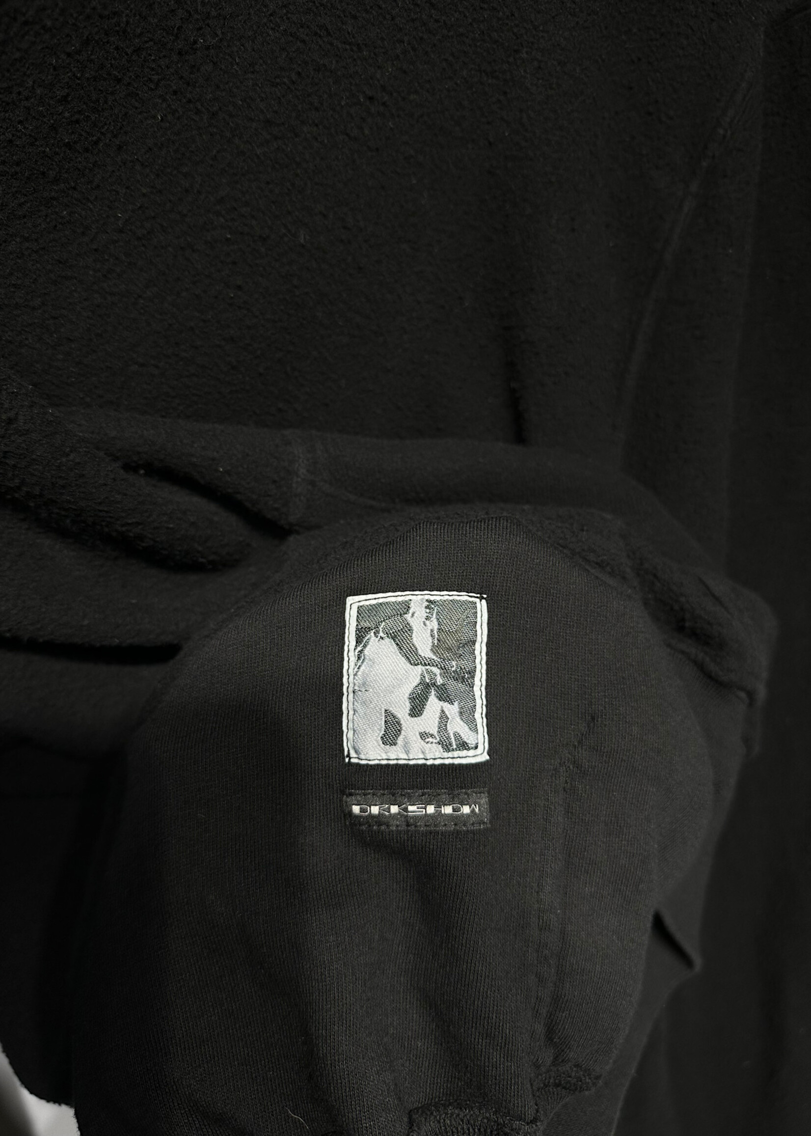 Rick Owens Inside Out Hoodie Black Masc L