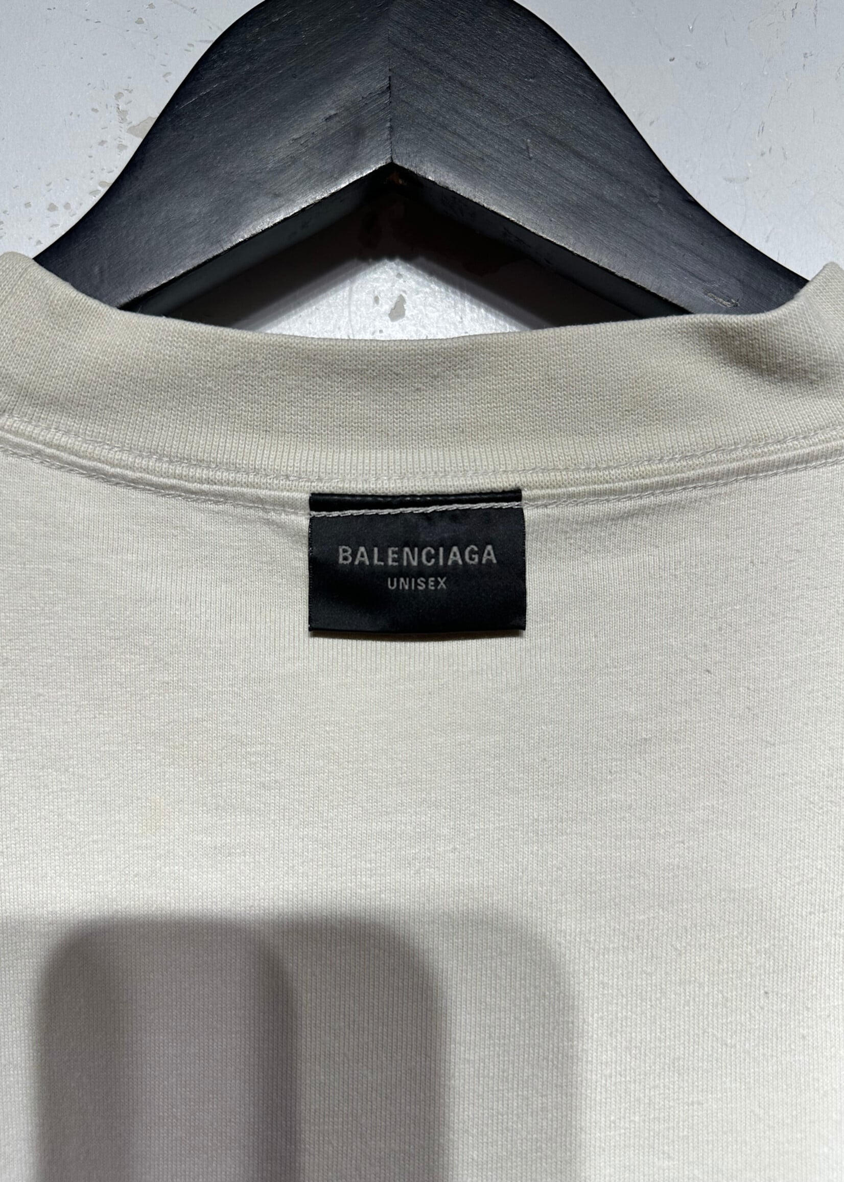 Balenciaga 'XXXL' Beige Tee S