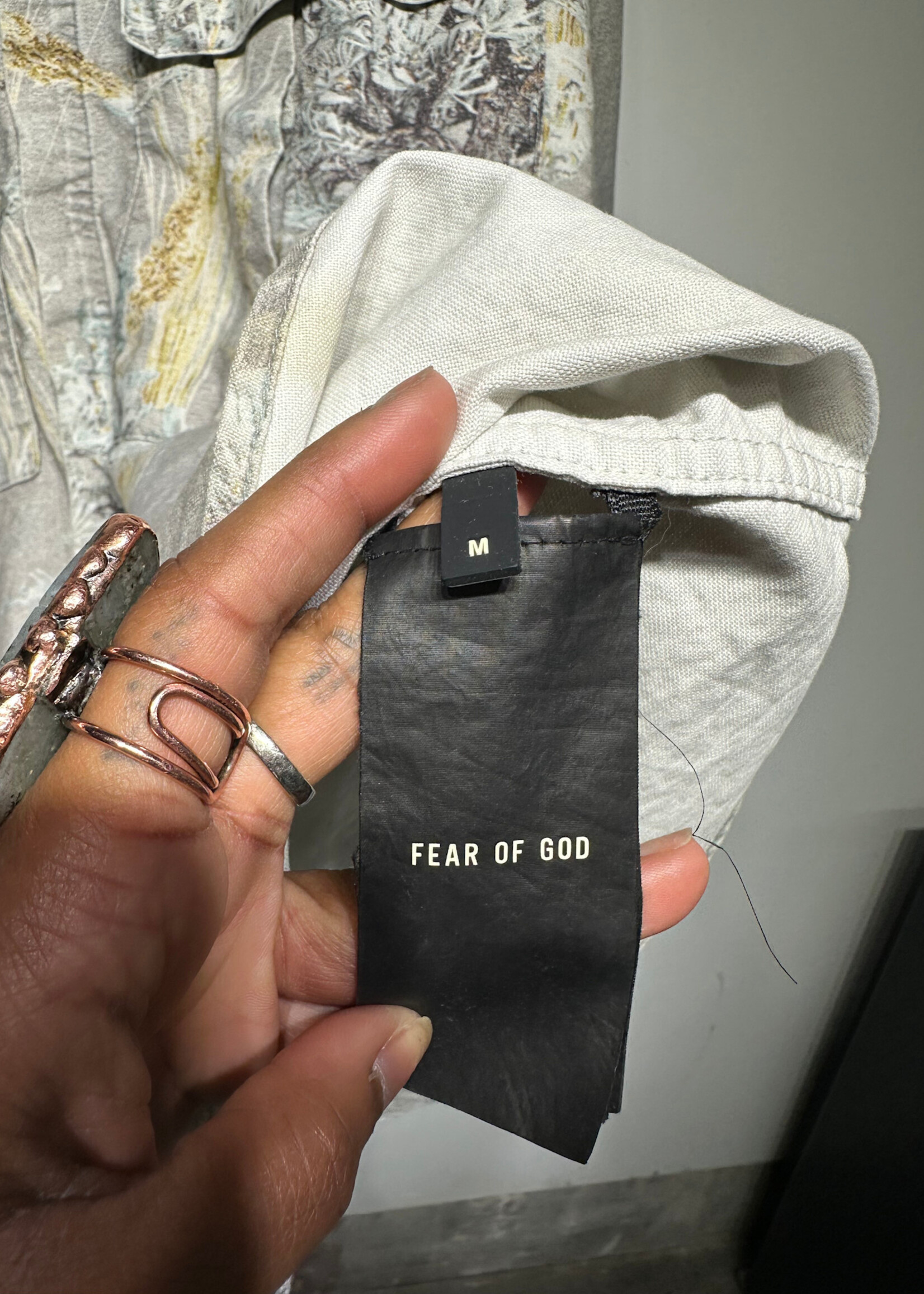 Fear of God Realtree Camo LS Shirt Masc M