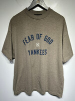 FOG Yankees Brown Heathered Tee XS