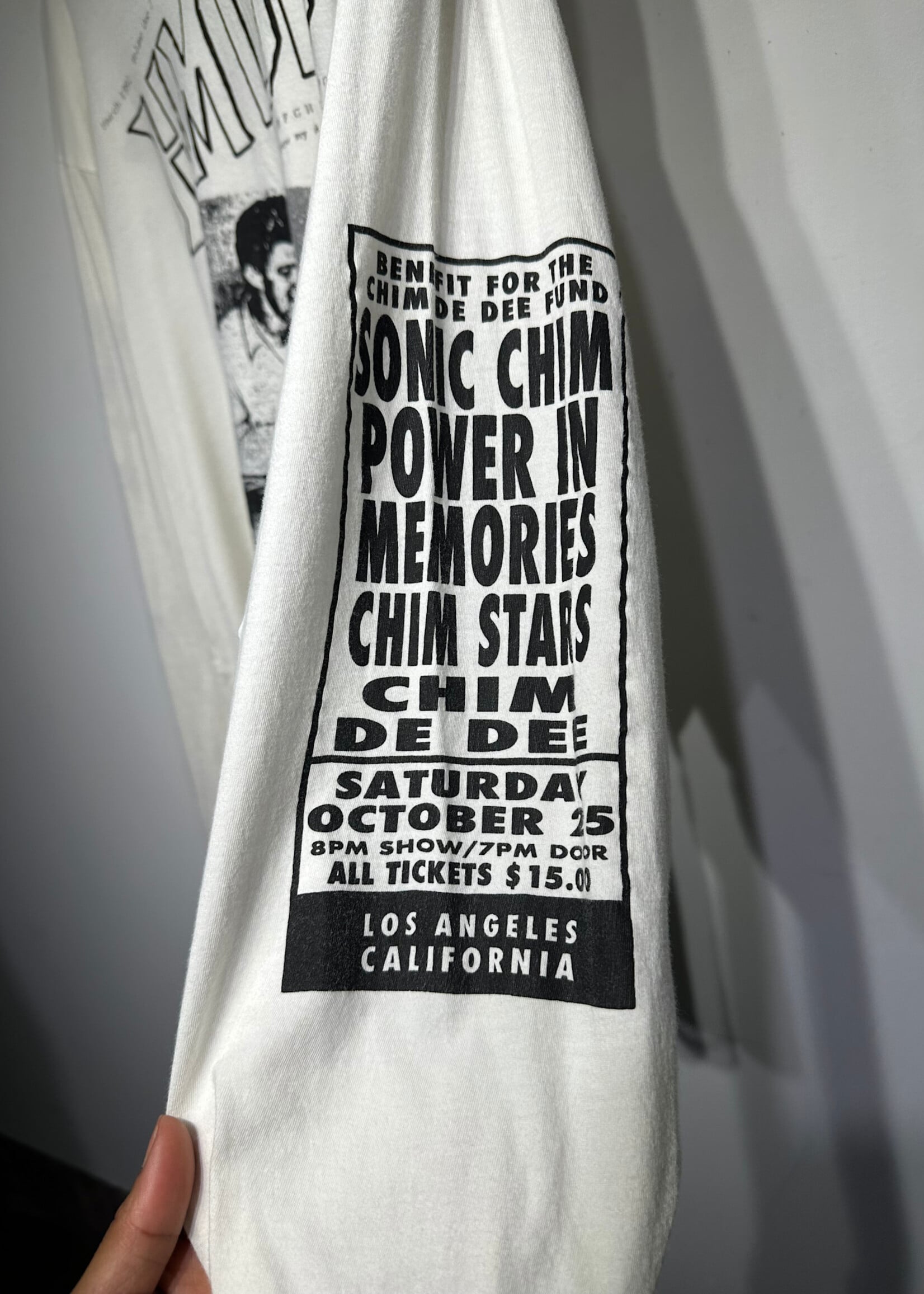 HMDD White Graphic LS M