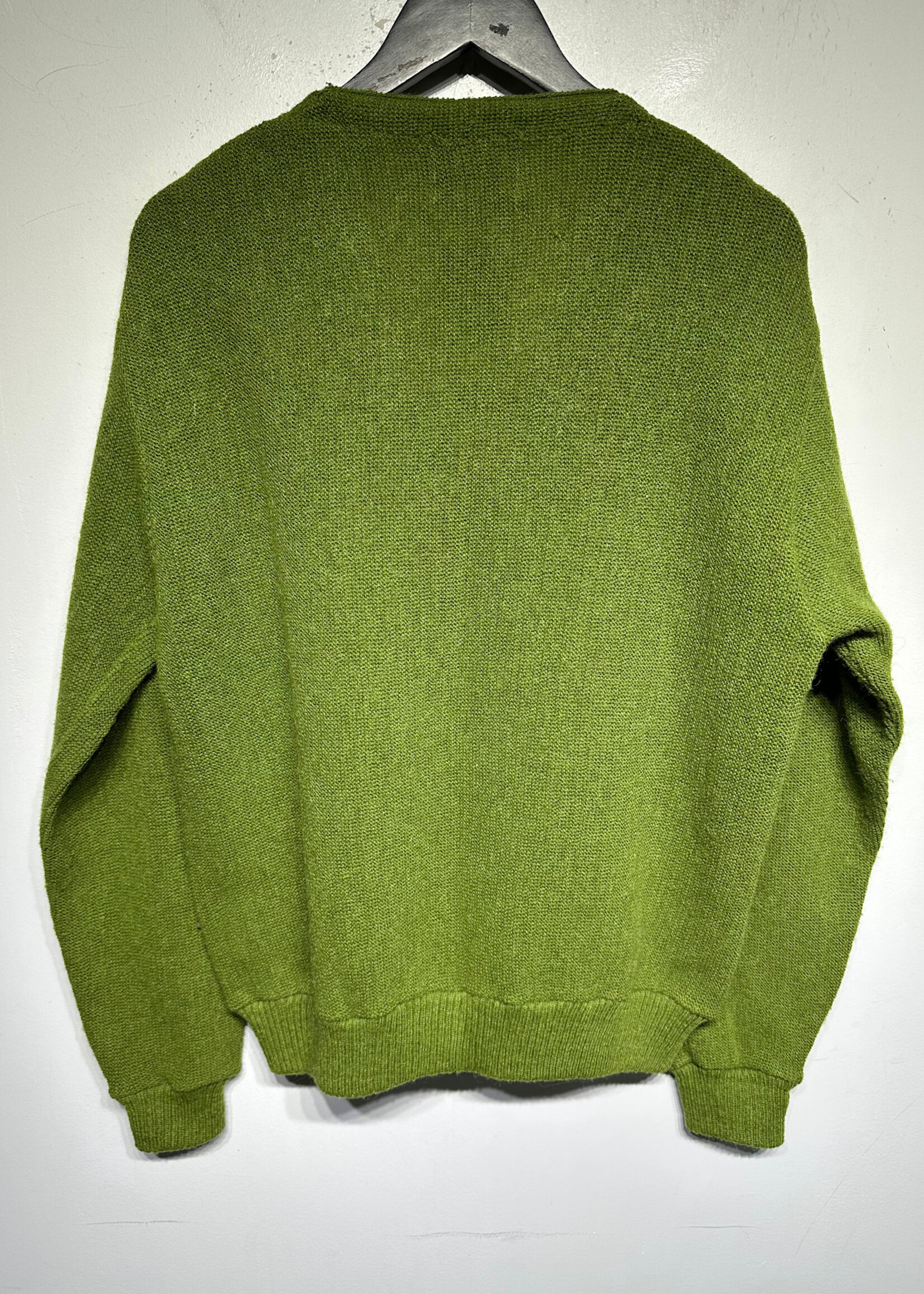 Pine State Green Vintage Knit Cardigan L