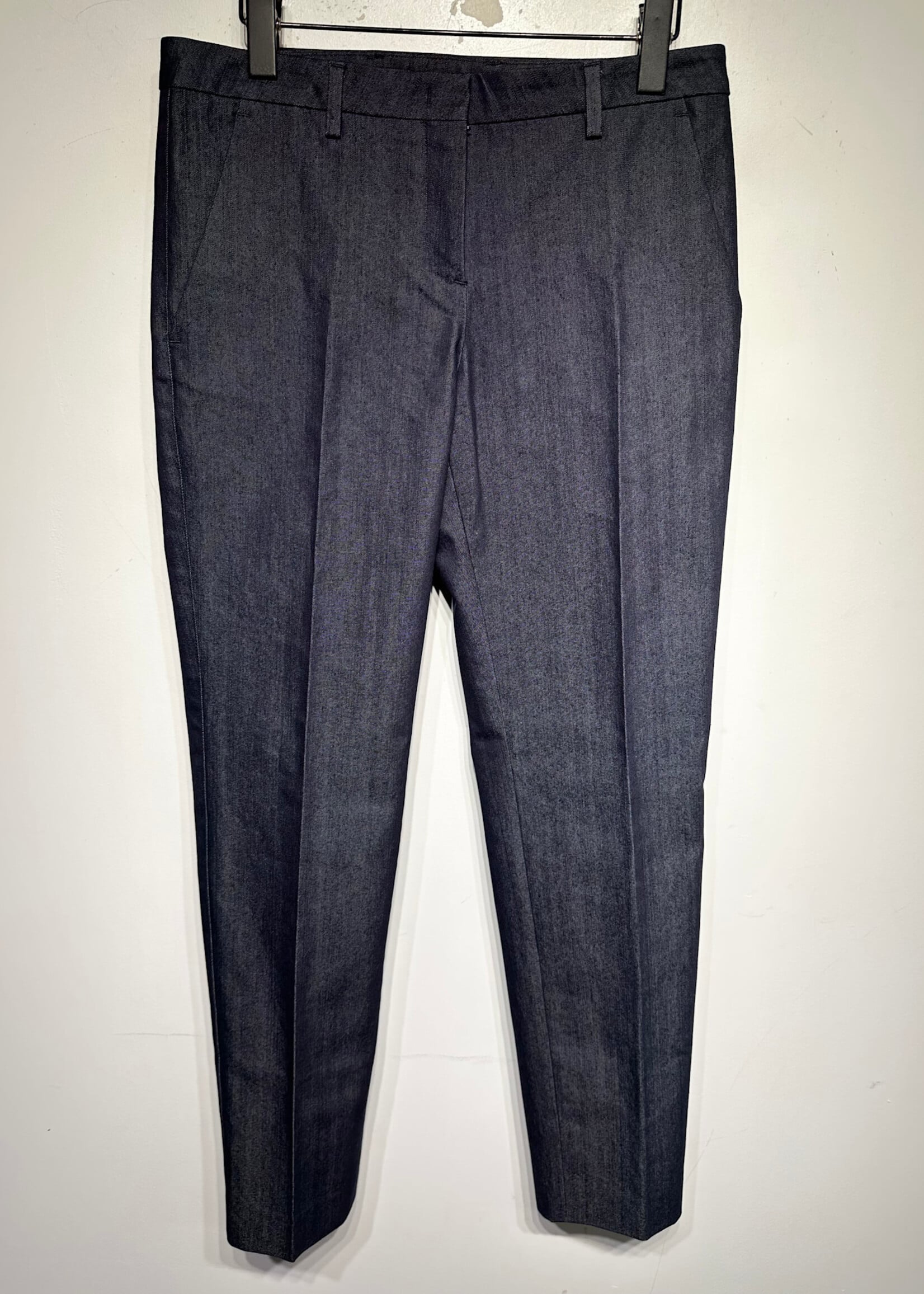Moncler Denim Low Rise Straight Leg Pants 44/Fem 29