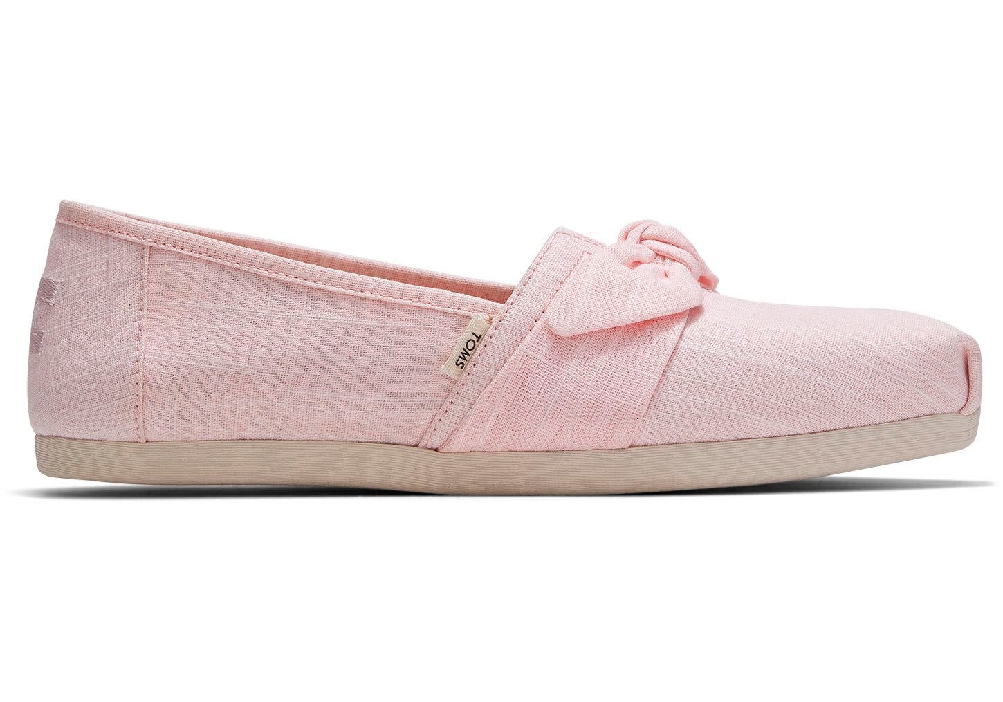 Toms Toms - Crosshatch Linen Bow - On 