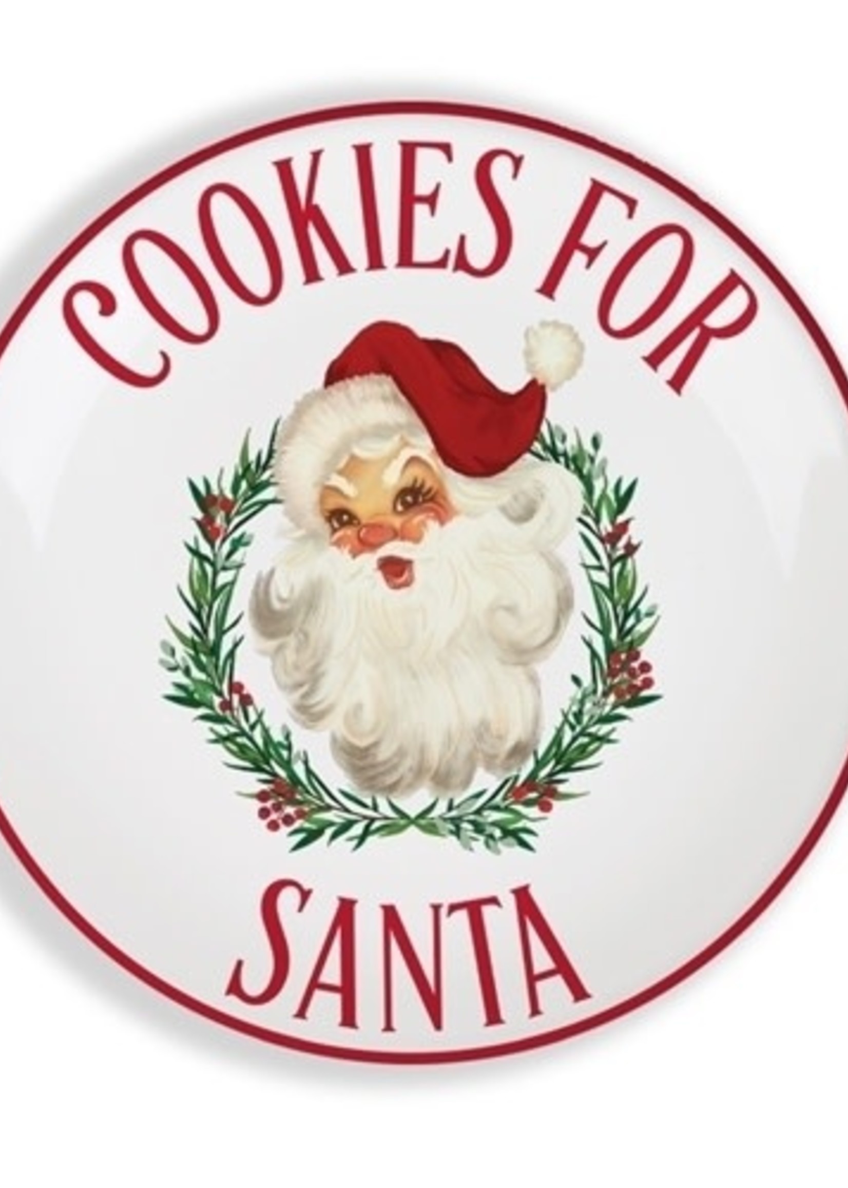 Mary Square Mary Square - Cookies for Santa platter