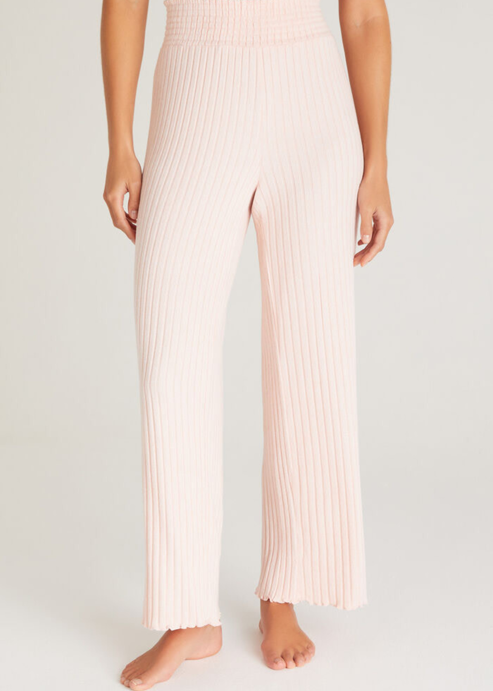 Z Supply Z Supply Dawn Smocked Rib Pant On The Avenue Boutique