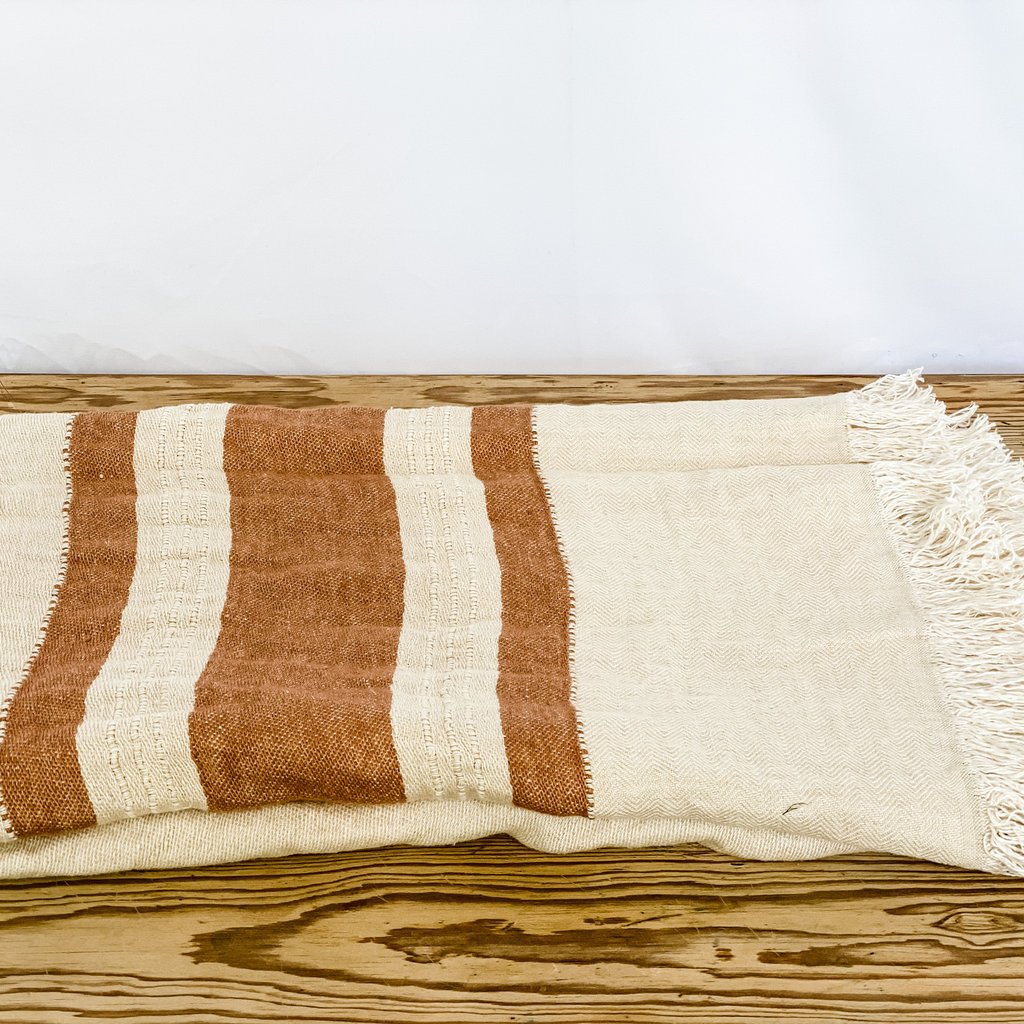 Libeco Belgian Towel Fouta - Harlan Stripe 43" x 71"