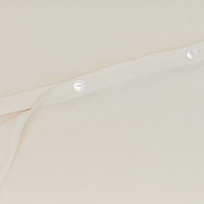 Hawkins New York Simple Linen Divet Cover- Ivory