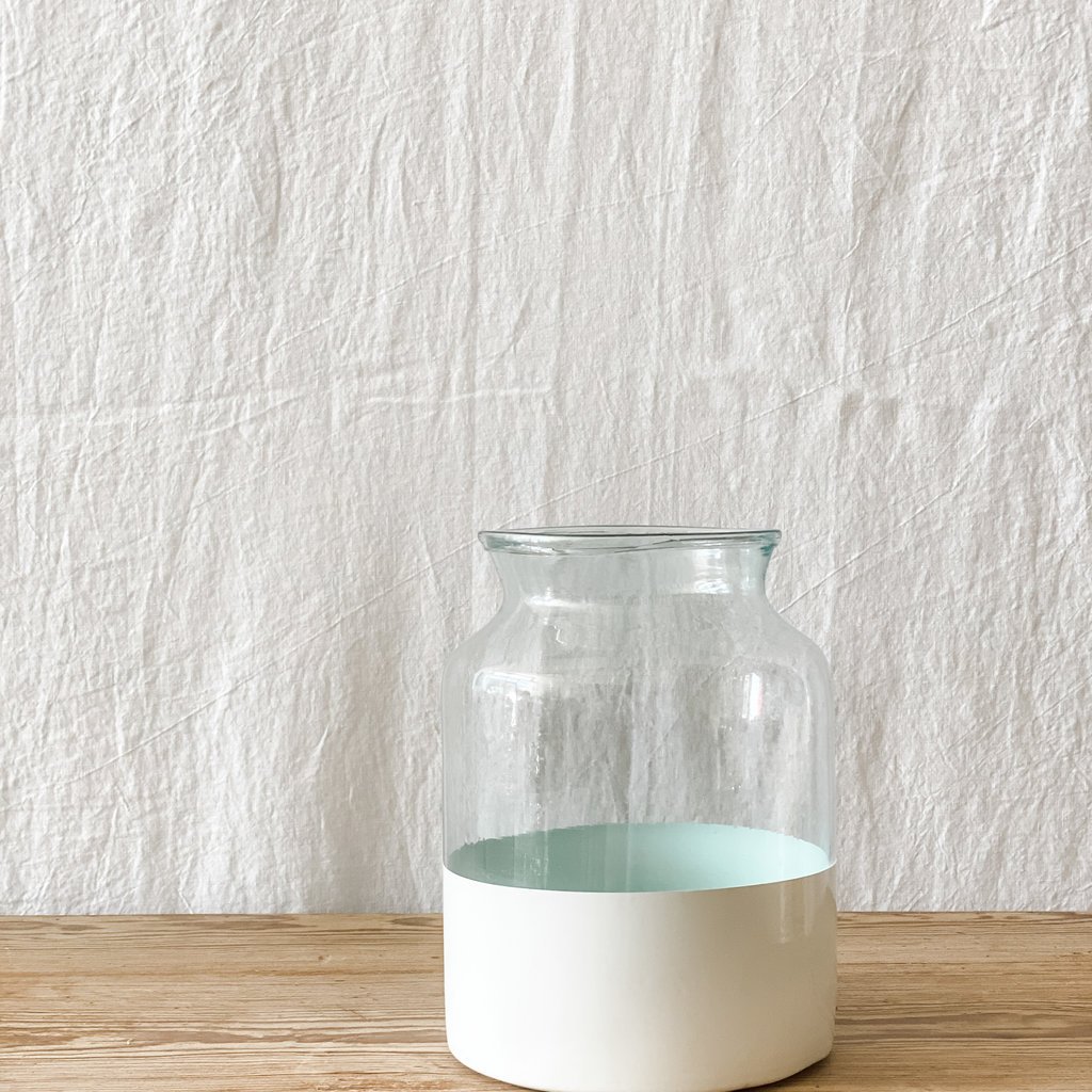 Mason Jar Small - White