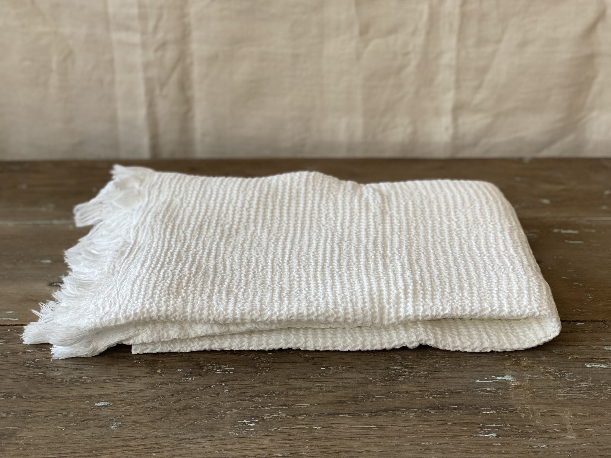 Ella Waffle Hand Towel, Sedona – Be Home