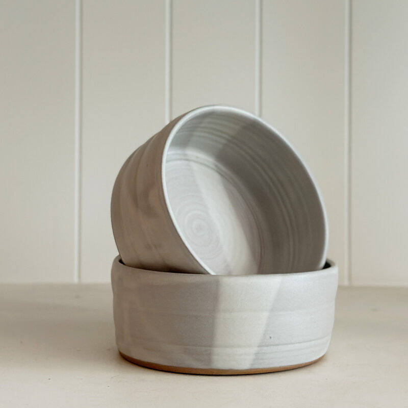 Settle Ceramics Everyday Bowl - Matte White
