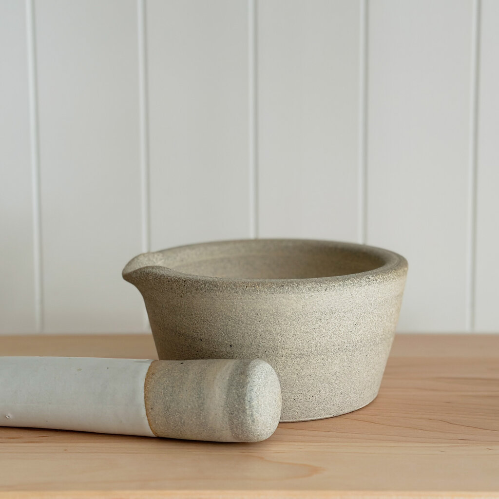 Ceramic Mortar & Pestle