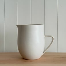 Sheldon Ceramics Farmhouse Pitcher - Eggshell