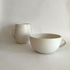 Sheldon Ceramics Farmhouse Latte Mug - Eggshell