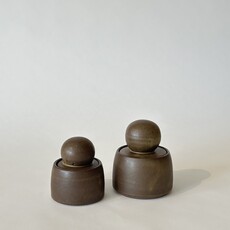 MH Ceramic Studio Stash Pot- Olive Green, Small