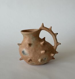 Oaxacan Clay Spiked Pitcher