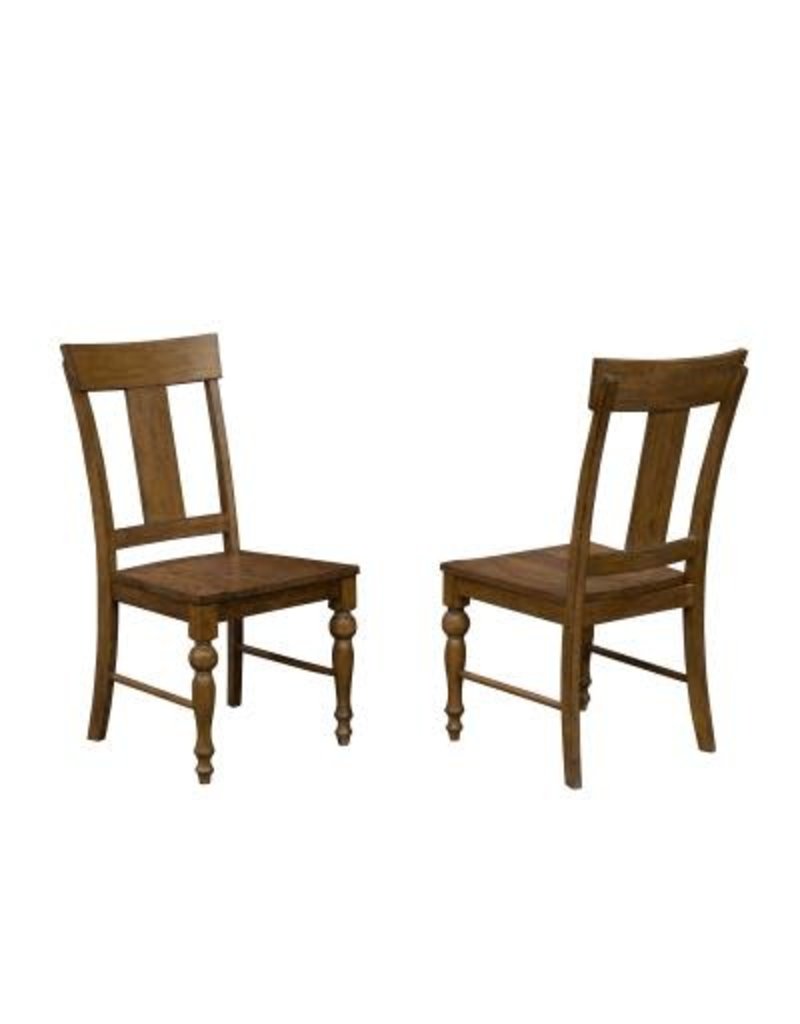A-America Wellington T-back side chair (WEL-LB-2-57-K) - Furnish This