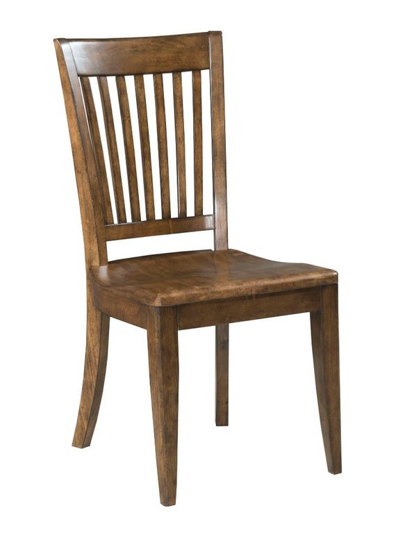 Kincaid The Nook Wood Seat Side Chair (Hewned Maple)