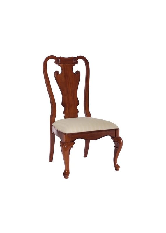 American Drew Cherry Grove Splat Back Upholstered Side Chair