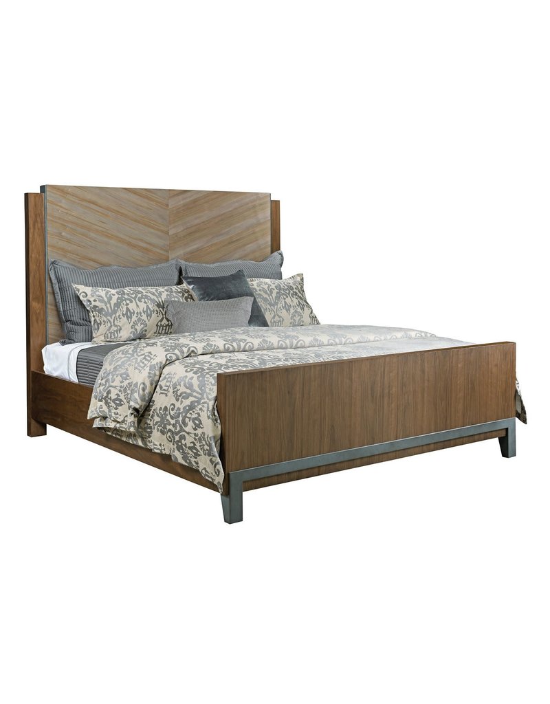 American Drew American Drew Modern Synergy Chevron (Maple) Queen Complete Bed (700-313R)