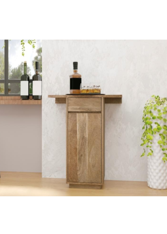 Style N Living Style N Living | Rockway Bar Cabinet (Natural)