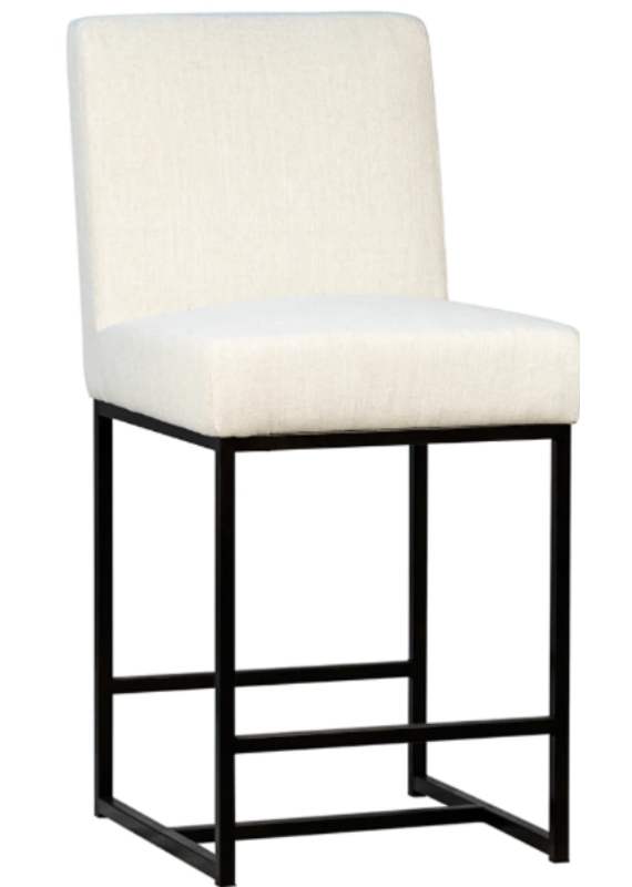 Dovetail Dovetail | Mayes Counter Stool (Performance Off White)