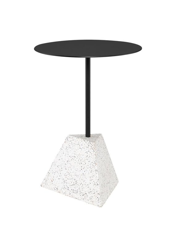 Nuevo Nuevo | Alma Side Table (Black-Confetti Terrazzo)