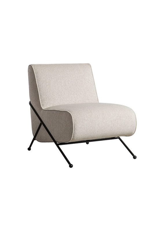 Dovetail Roland  Occasional Chair (Performance Light Sand Boucle)