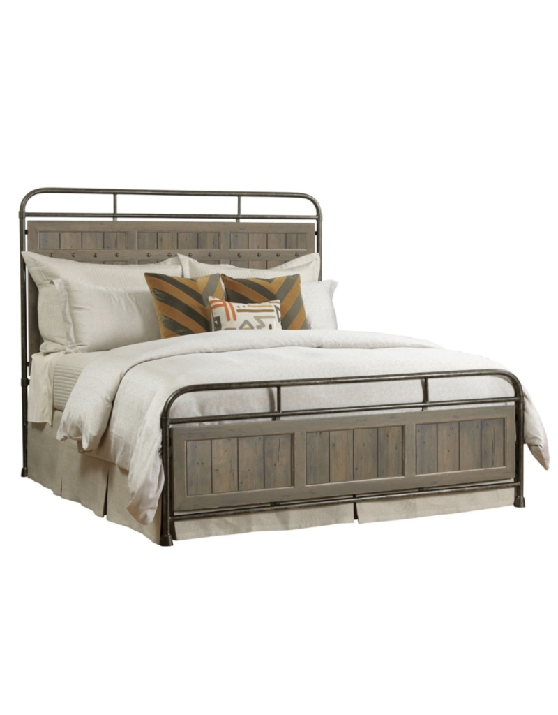 Kincaid Kincaid Mill House (Alder) Folsom Queen Metal Complete Bed (860-395P)