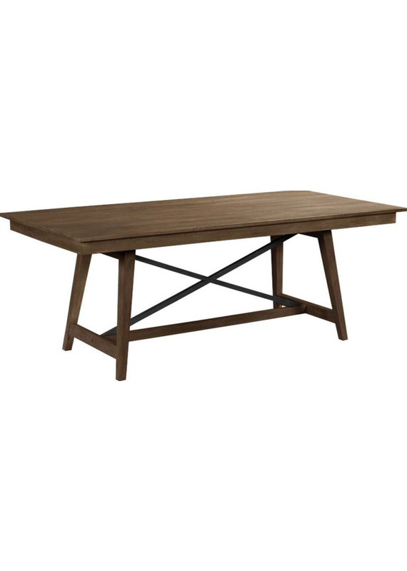 Kincaid The Nook (Hewned Maple) 80" Trestle Dining Table