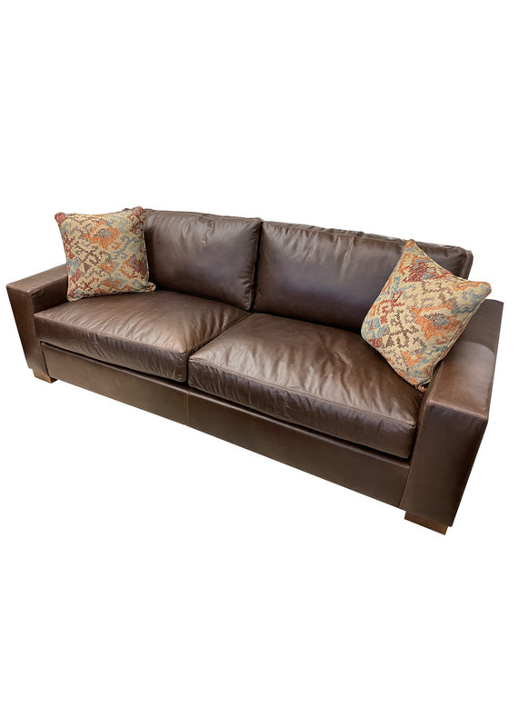 Stone & Leigh Penelope Leather Sofa in Stallone Branch