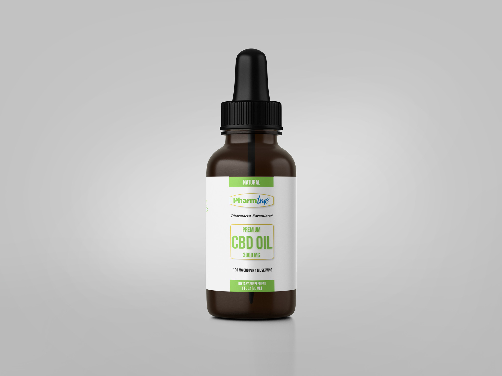 CBD OIL 3000 mg TINCTURE - Natural-1