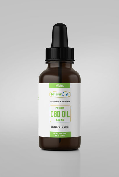 CBD OIL 1500 mg TINCTURE - Natural