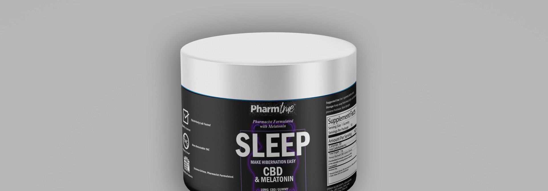 Sleep Bears | 10 mg CBD | 5 mg Melatonin | 10 ct