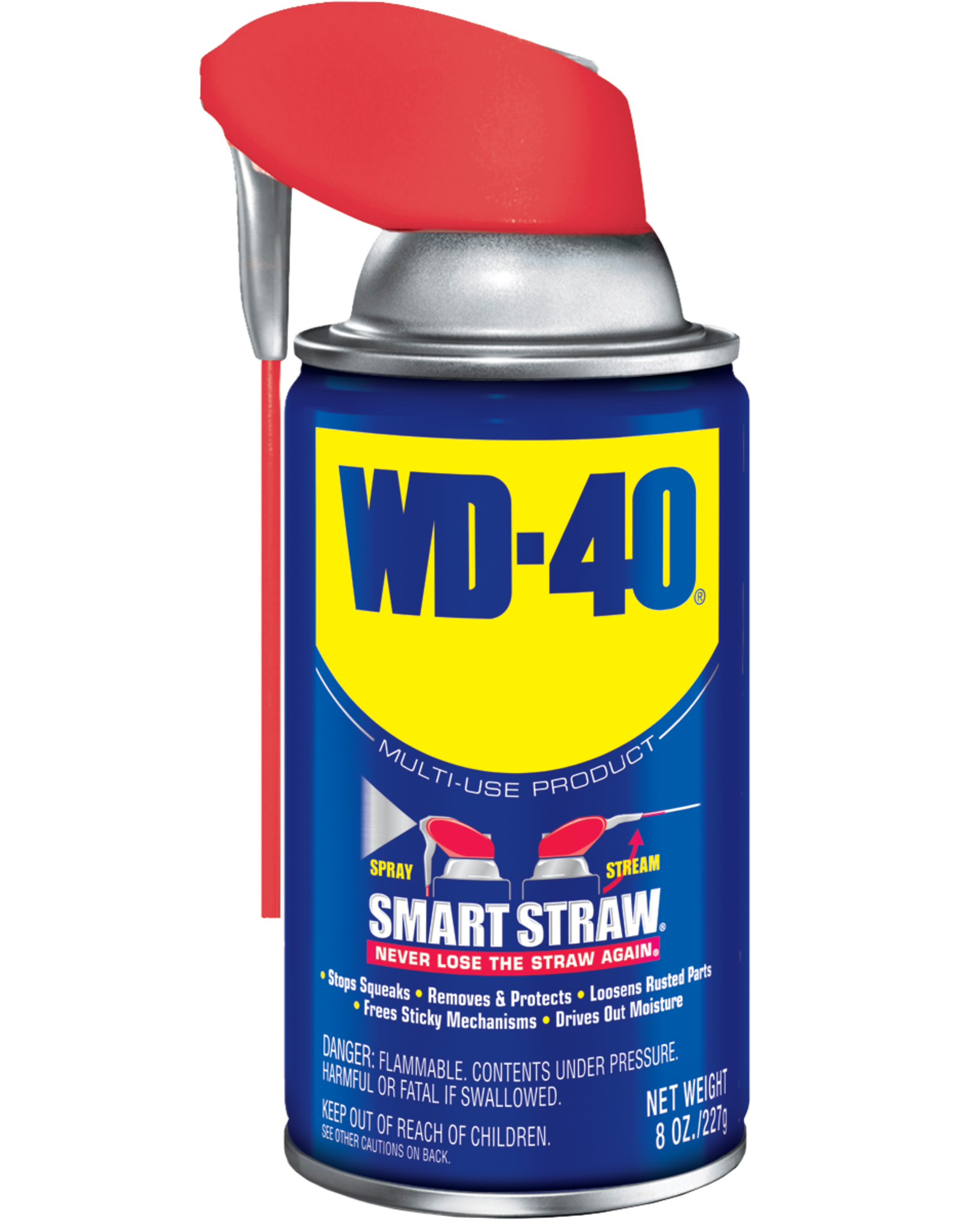 WD-40 WD-40 SMART STRAW 490026 Multi-Purpose Lubricant, 8 oz Aerosol Can*