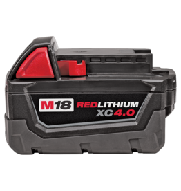 Milwaukee Milwaukee 48-11-1840 Rechargeable Battery Pack, 18 V Battery, 4 Ah