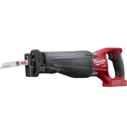 Milwaukee Milwaukee 2720-20 Reciprocating Saw, Bare Tool, 18 V Battery, Lithium-Ion Battery, 1-1/8 in L Stroke, Black/Red